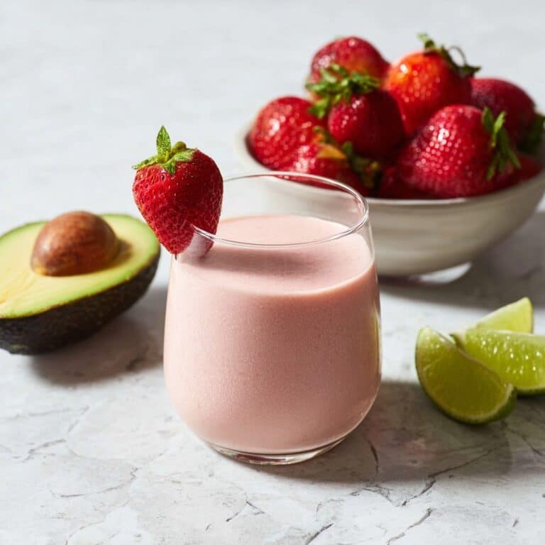 Strawberry Avocado Smoothie Recipe