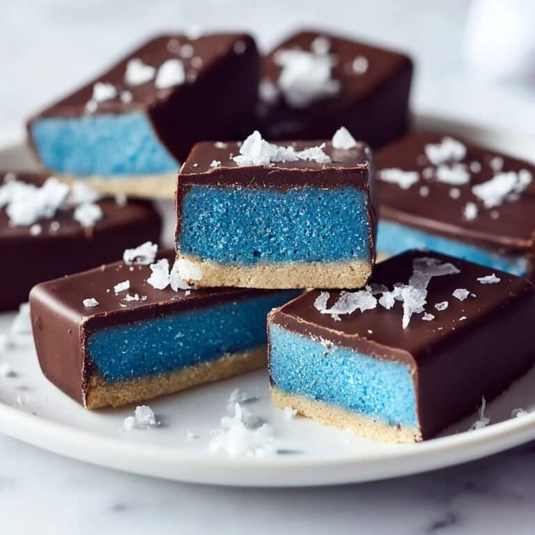 Blue Spirulina Bounty Bars Recipe