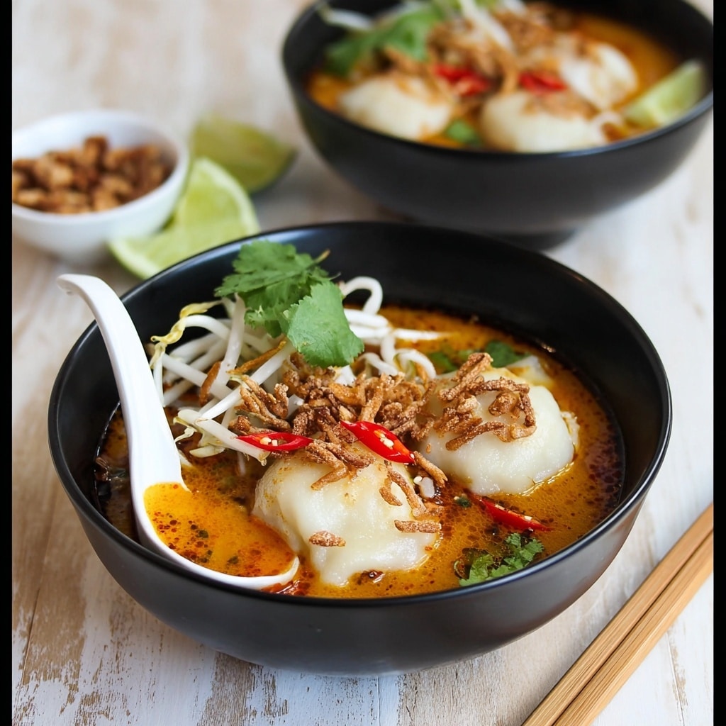 Quick Dumpling Laksa Recipe