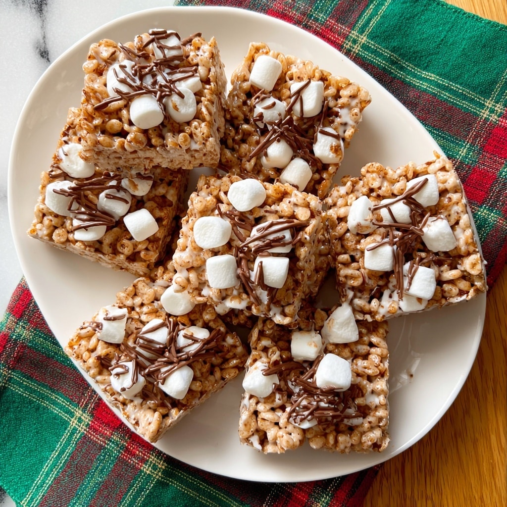 Hot Chocolate Rice Krispie Treats Recipe