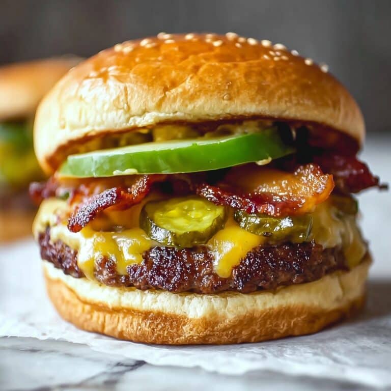 Bacon Hatch Chile Burgers with Smoky Flavor That Wow! Recipe