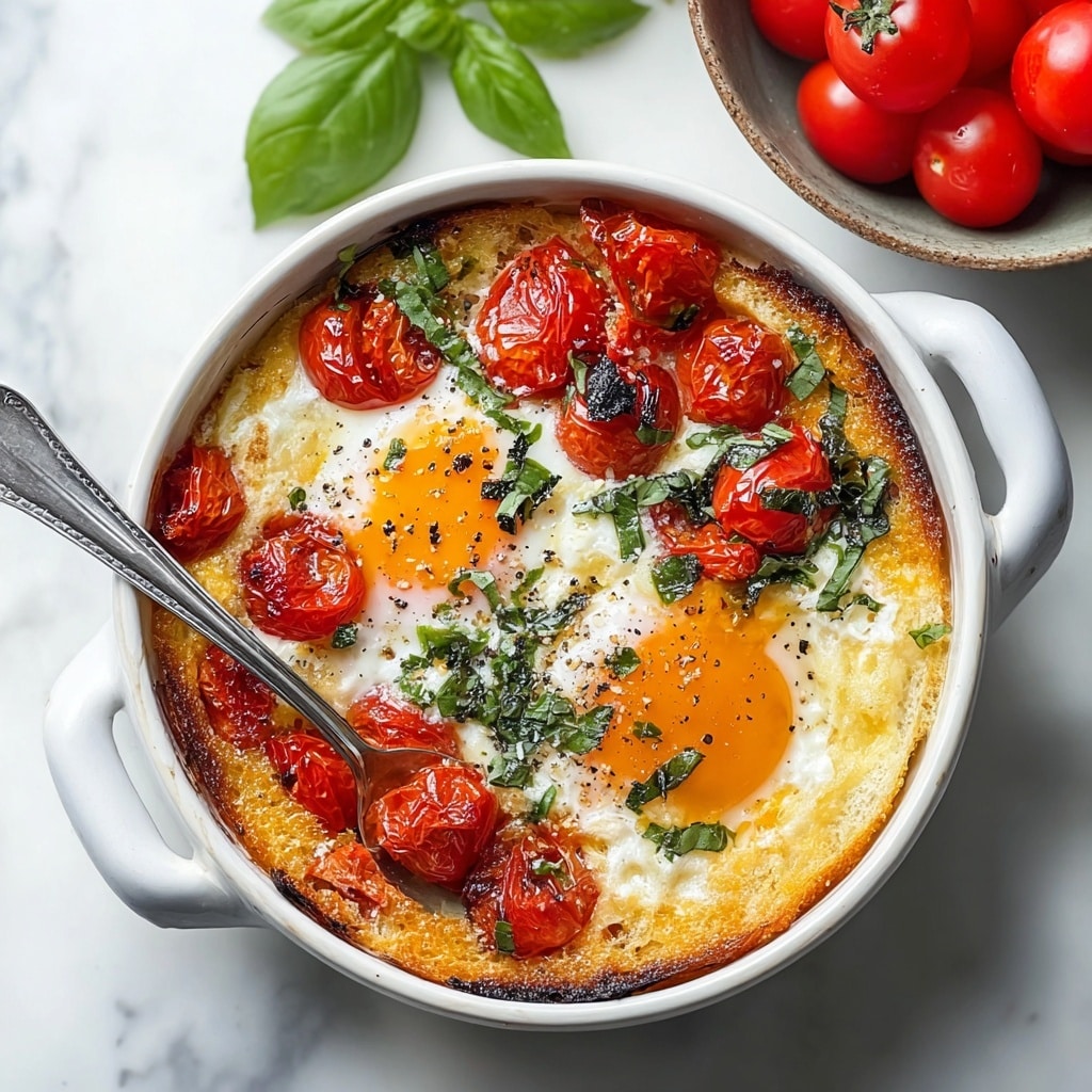 Baked Feta Eggs Recipe for a Flavor-Packed Brunch Delight Recipe - Recipe Image