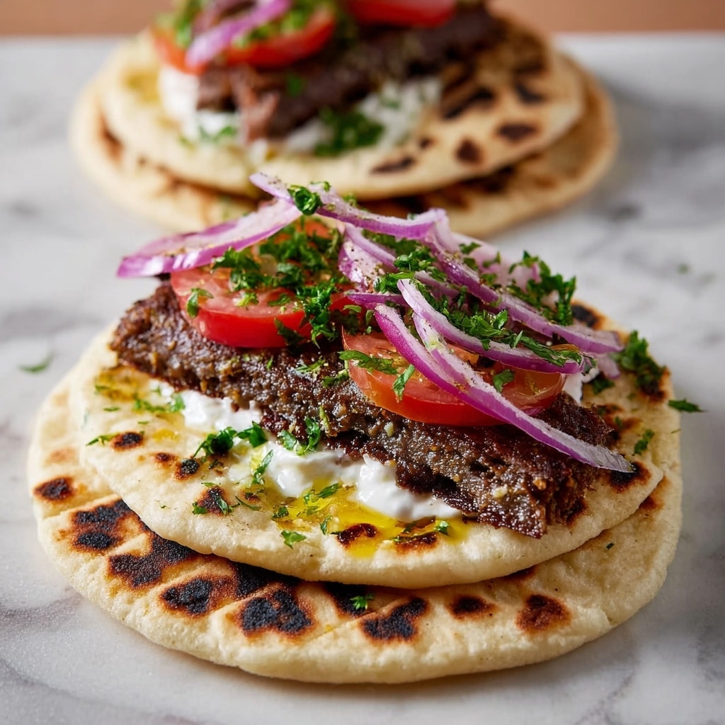 Juicy Oven-Baked Kebabs with Sumac Onions and Garlic Yoghurt Recipe - Recipe Image