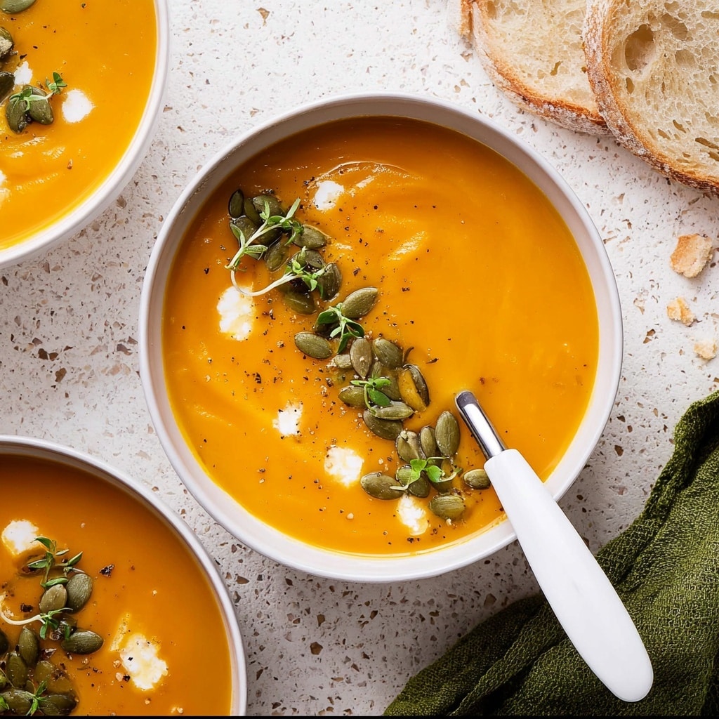 Roasted Butternut Squash Soup Recipe