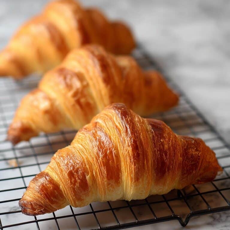 Crusty Flaky Croissants: Step-by-Step Recipe