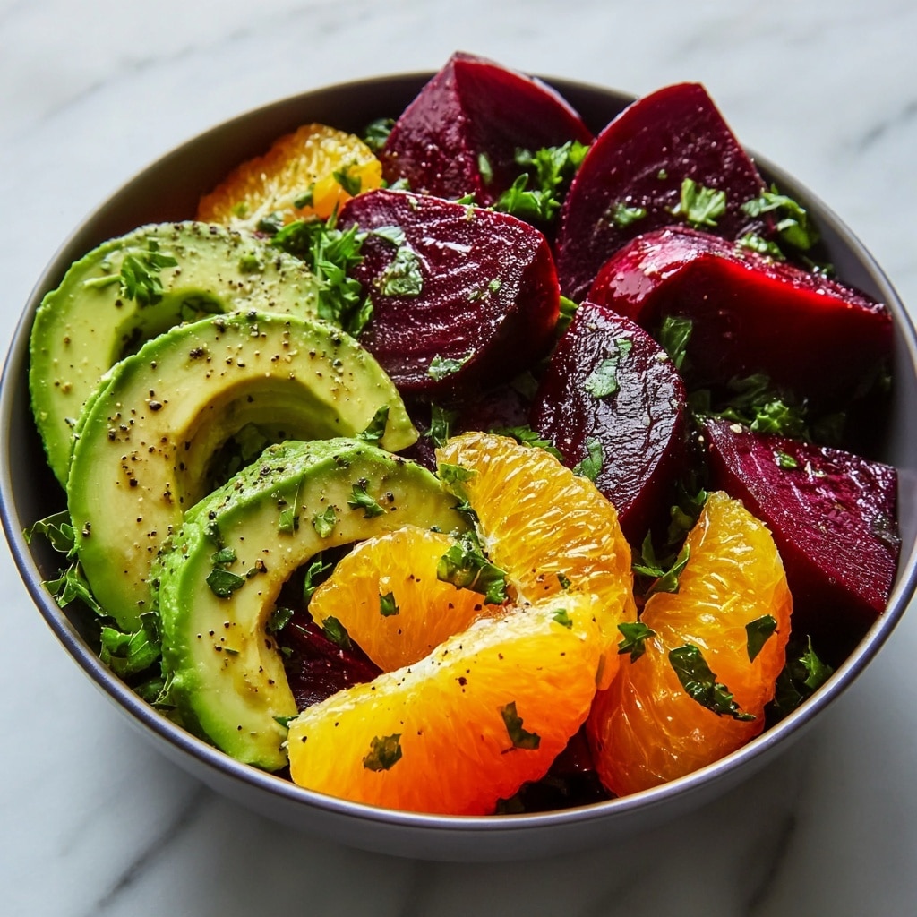 Roasted Beet Orange Avocado Salad: Your Vibrant Healthy Gem Recipe