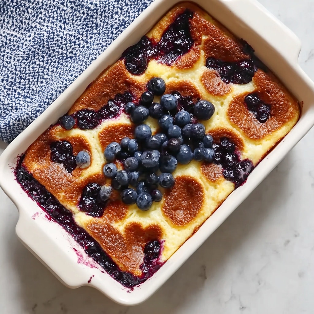 Overnight Blueberry French Toast Casserole Recipe