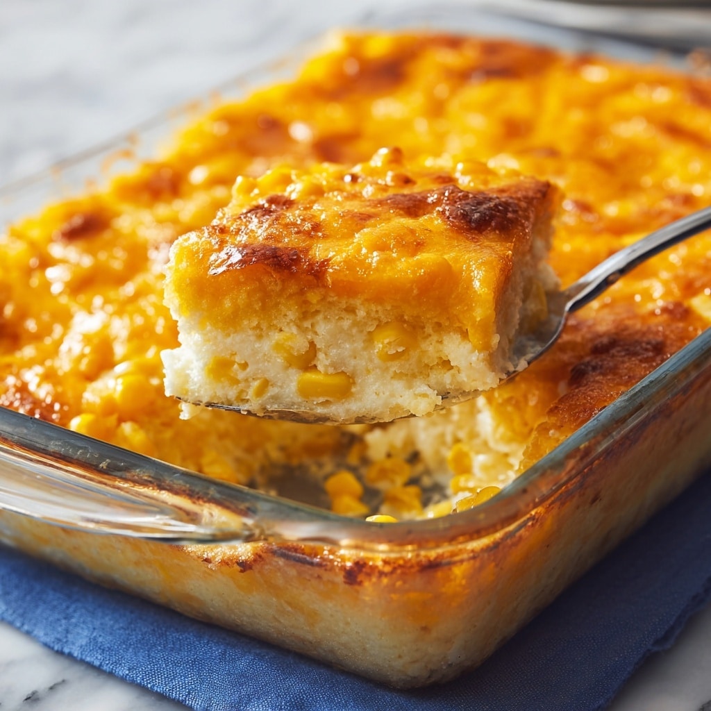 Cream Cheese Corn Casserole Recipe - Recipe Image