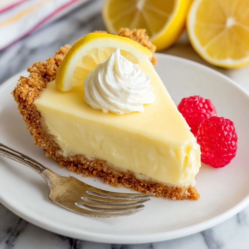 Lemon Icebox Pie Recipe - Recipe Image