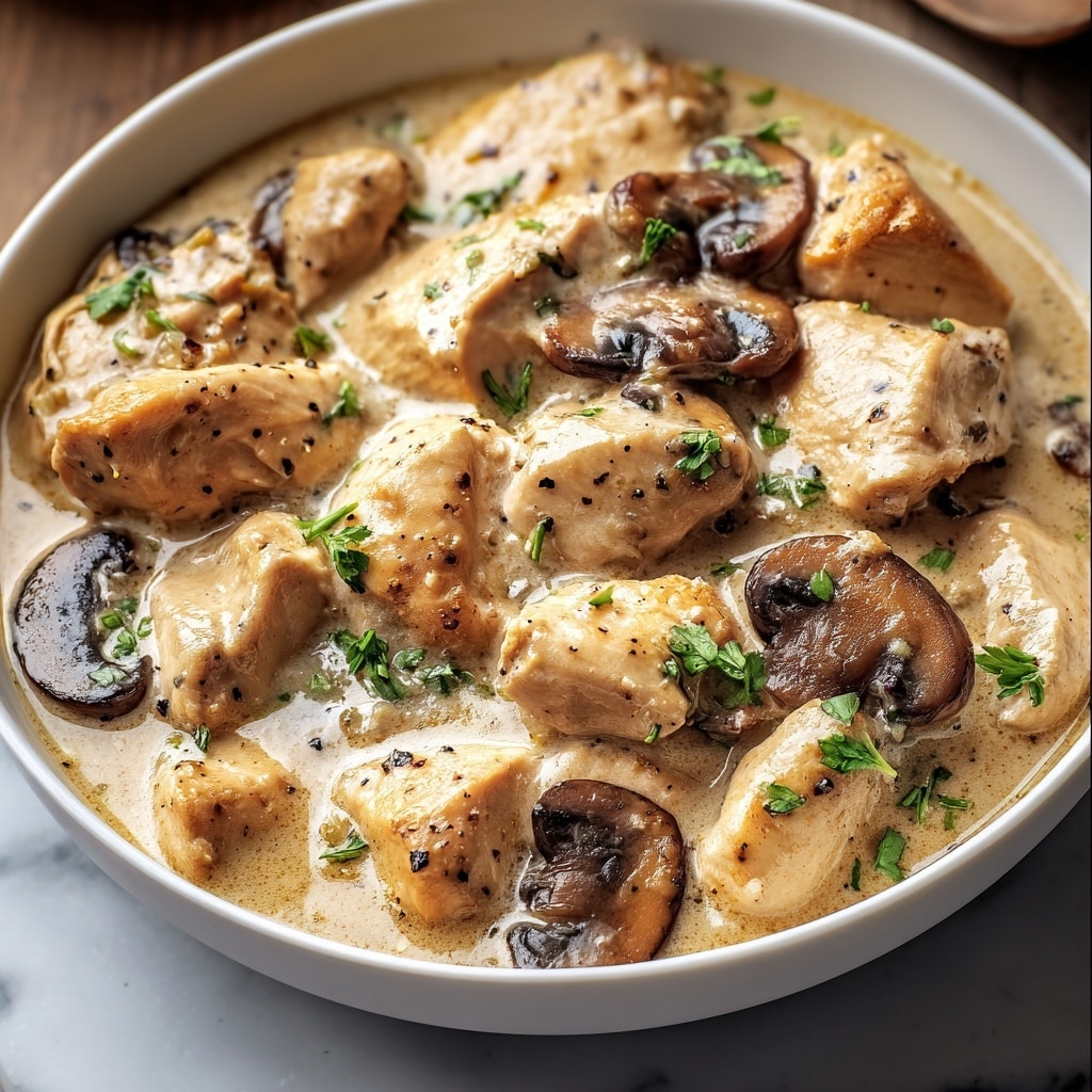 Chicken Mushroom Stroganoff Recipe - Recipe Image