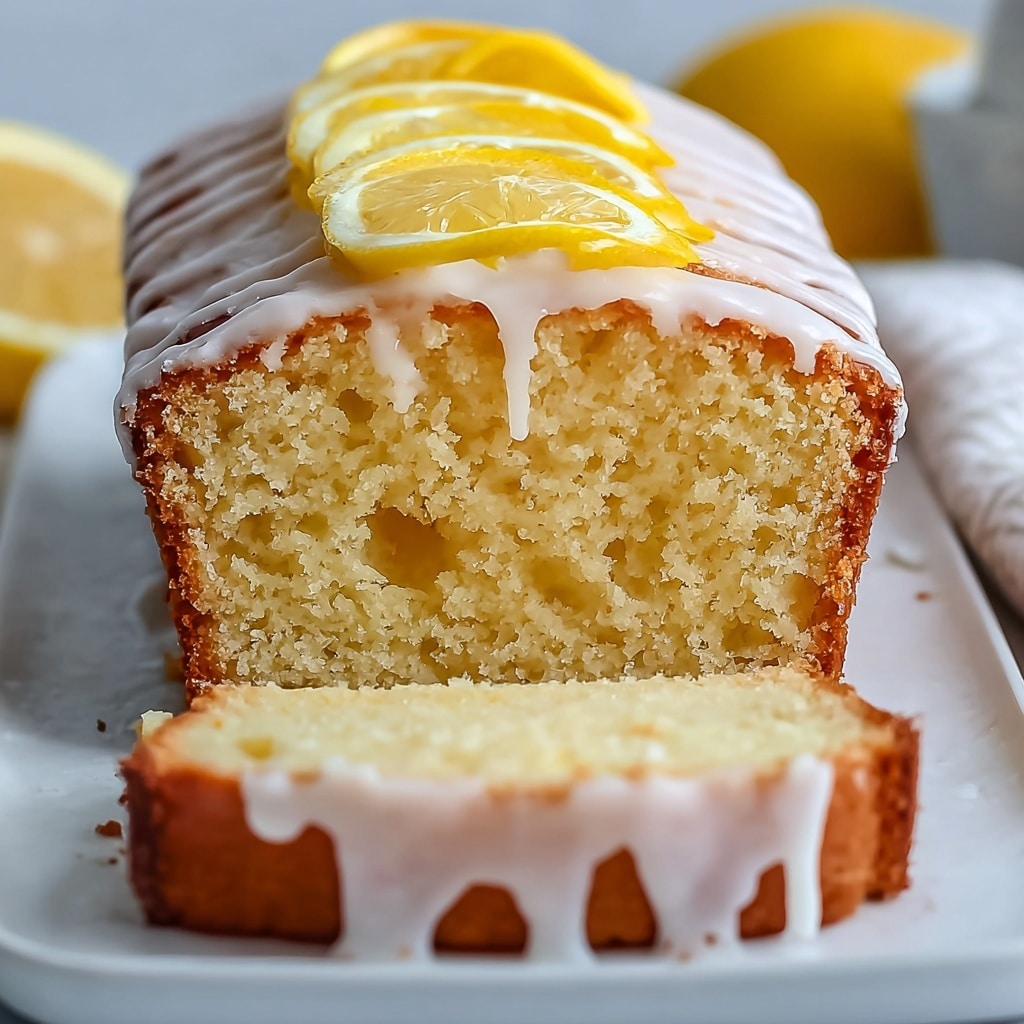Lemon Pound Cake with Lemon Glaze Recipe - Recipe Image