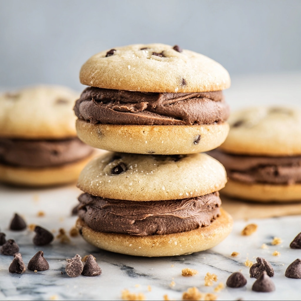 Chocolate Chip Cookie Sandwich Recipe - Recipe Image