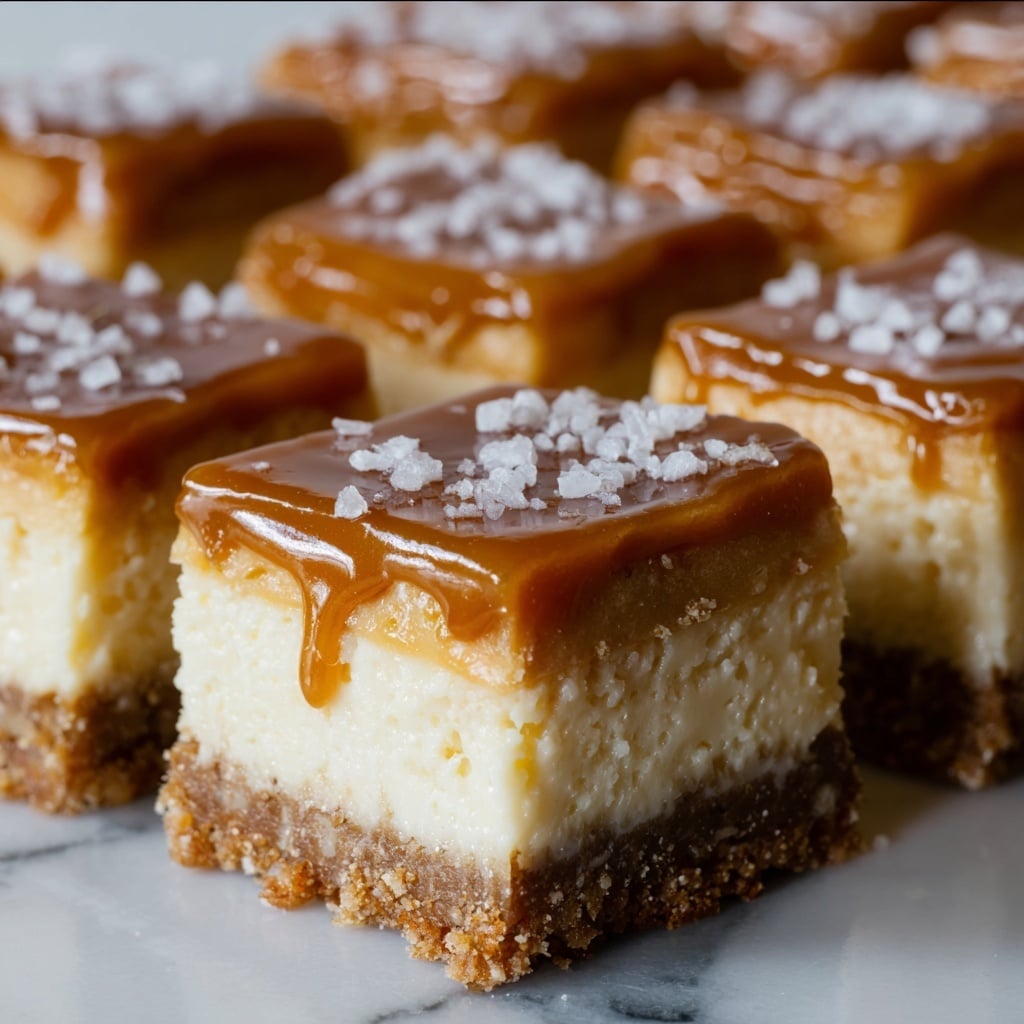Dulce de Leche Cheesecake Bars Recipe - Recipe Image