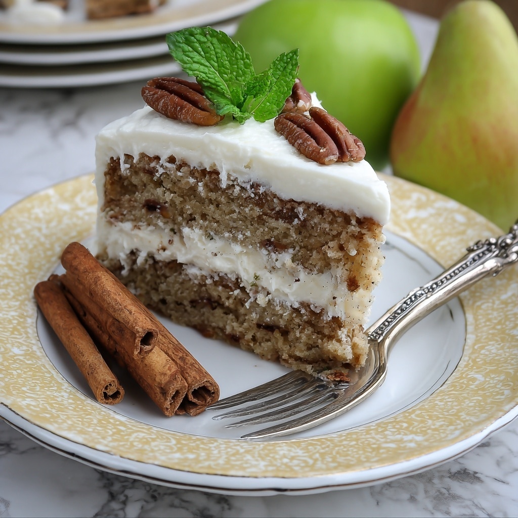 Olivia Walton's Applesauce Cake with Whiskey Frosting Recipe - Recipe Image
