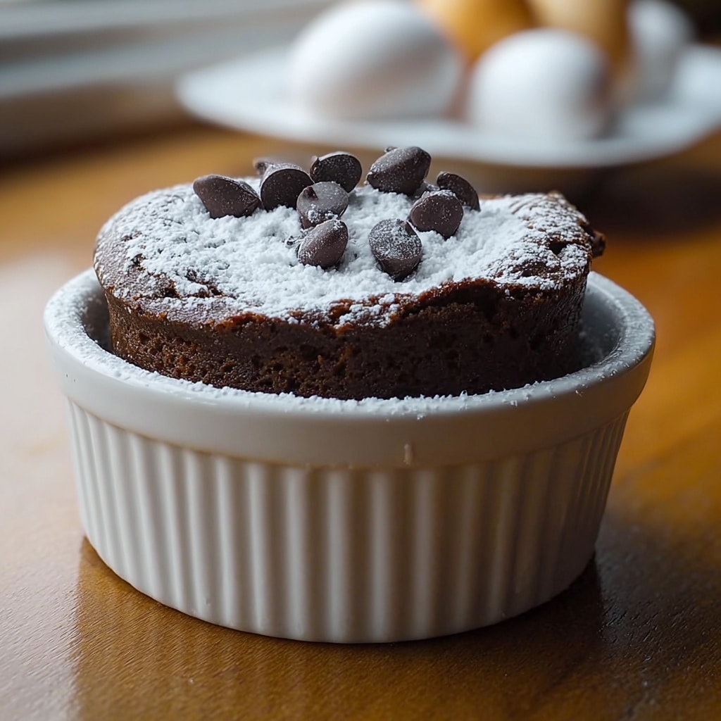 Decadent Chocolate Soufflé: A Heavenly Dessert Recipe - Recipe Image