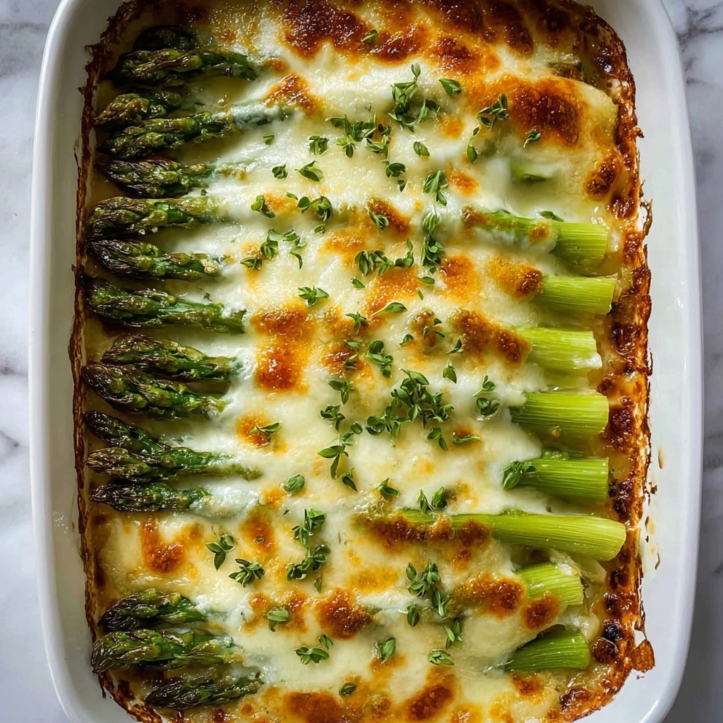 Cheesy Asparagus Casserole Recipe