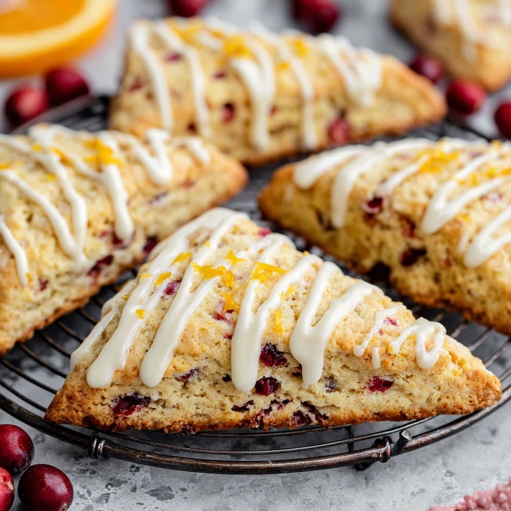 Cranberry Orange Scones Recipe - Recipe Image