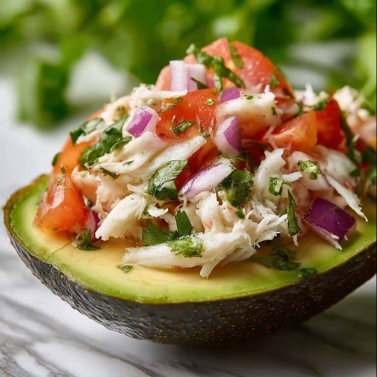 Crab Stuffed Avocados Recipe