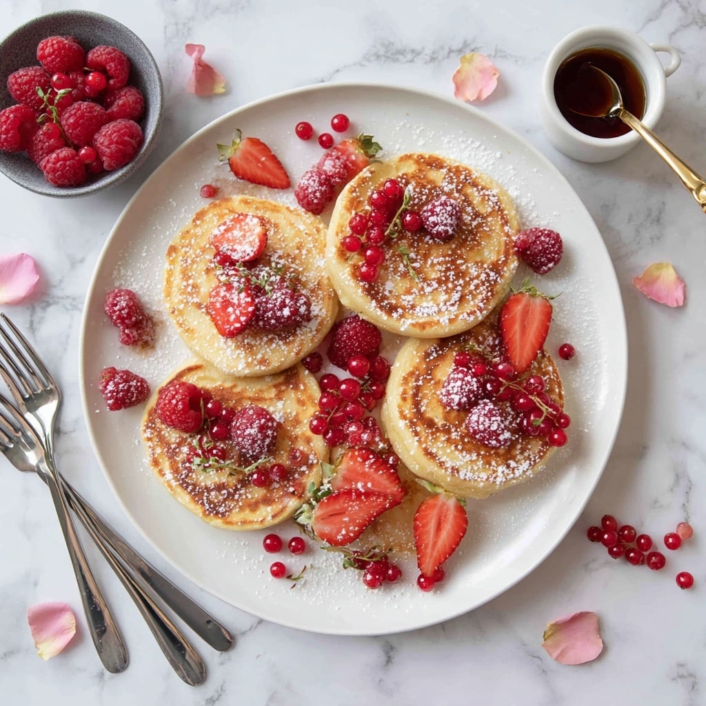 Rose Water Water Pancakes Recipe - Recipe Image
