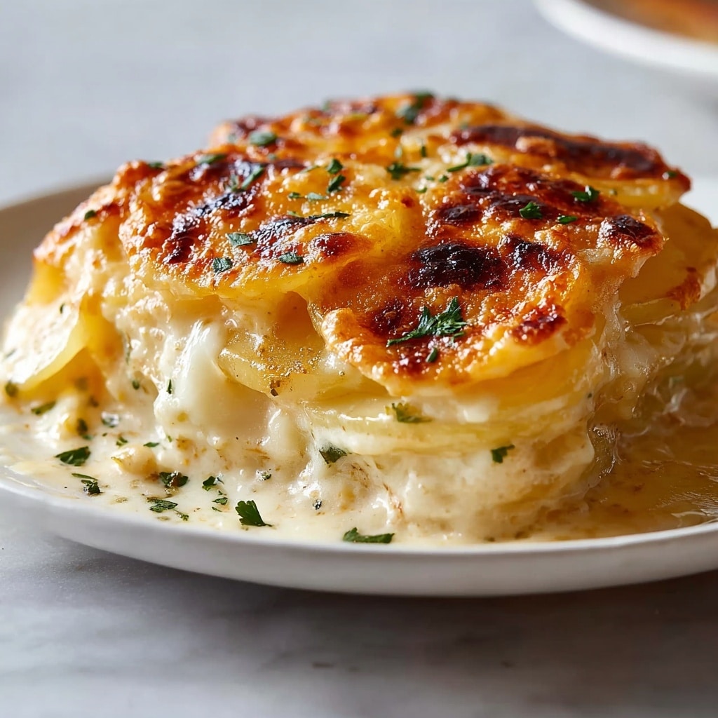 “Creamy Scalloped Potatoes: The Ultimate Comfort Dish”