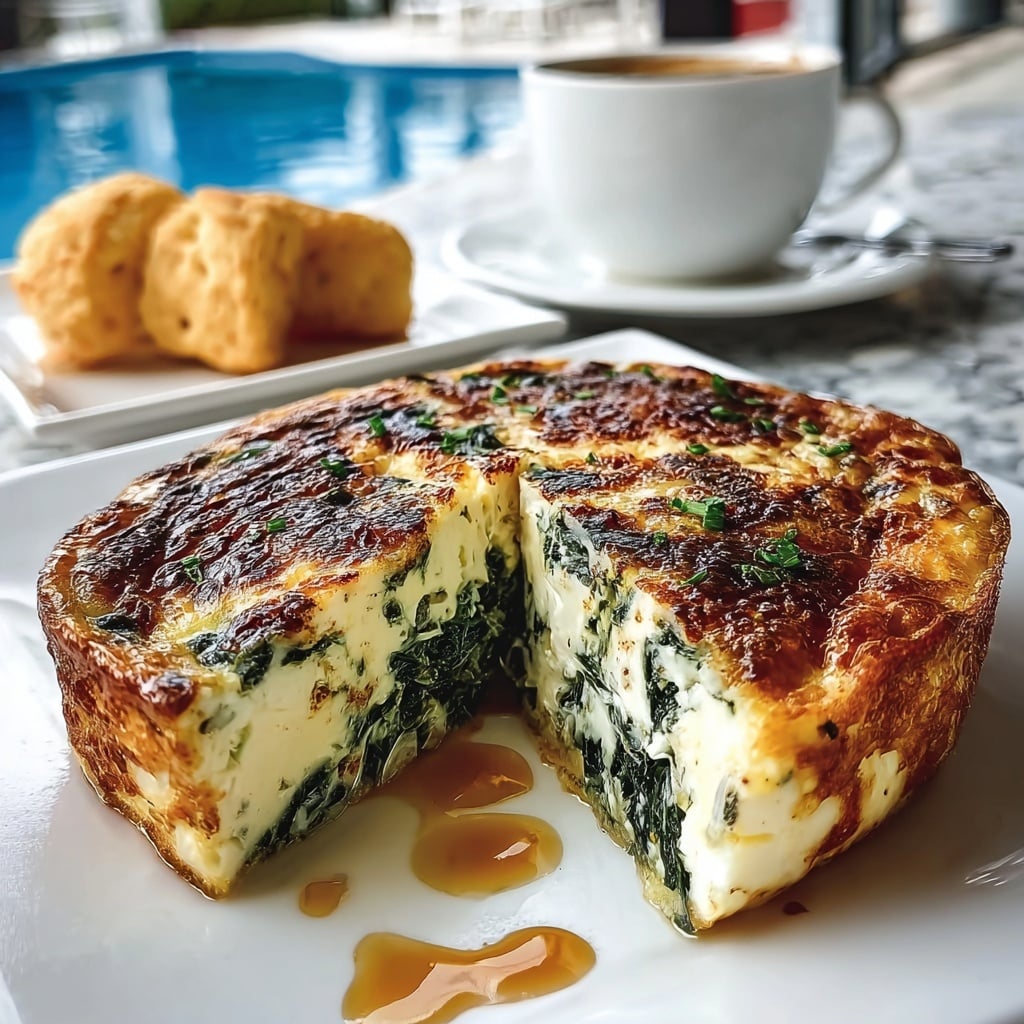 Easy Spinach and Cottage Cheese Breakfast Casserole Recipe - Recipe Image