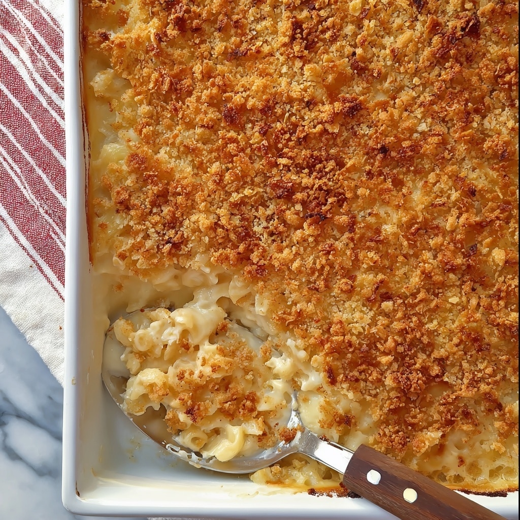 Baked Mac and Cheese with Cheez-It Crust Recipe - Recipe Image
