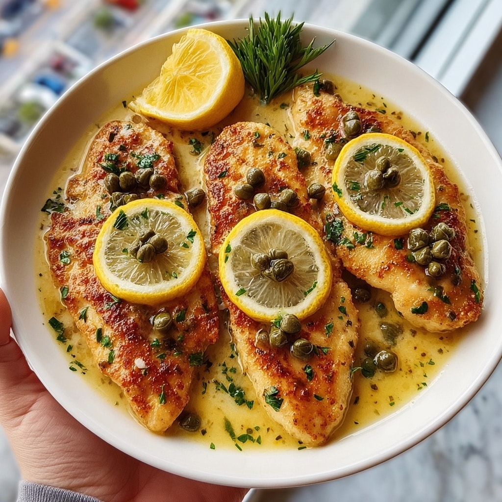 Best Chicken Piccata Recipe - Recipe Image