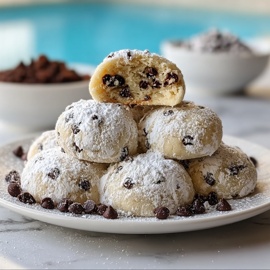 Chocolate Chip Snowball Cookies Recipe