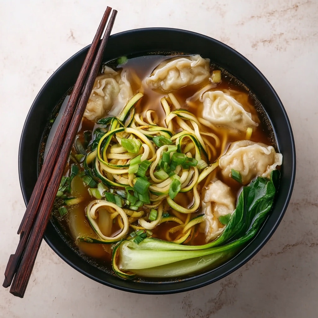 Gyoza Soup Recipe - Recipe Image