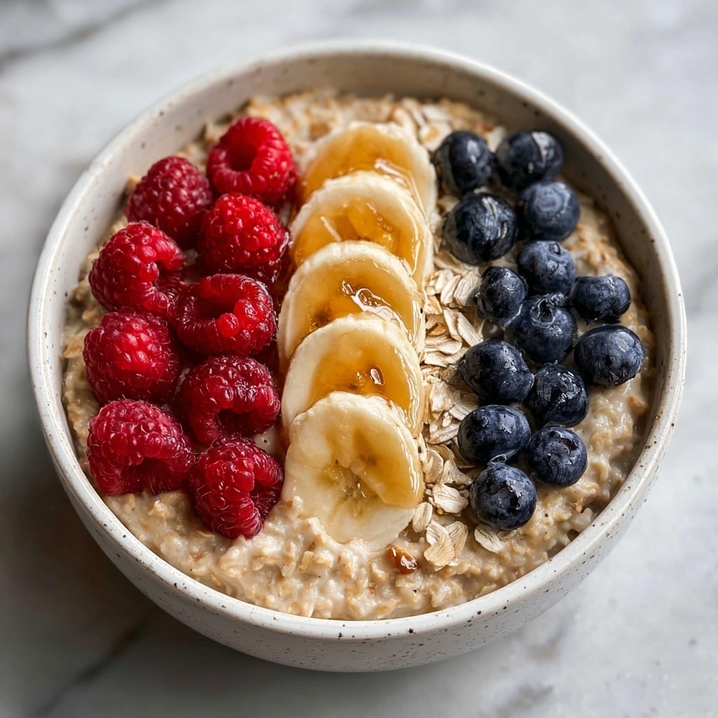 Creamy Protein Steel Cut Oats for an Energizing Breakfast Boost Recipe - Recipe Image
