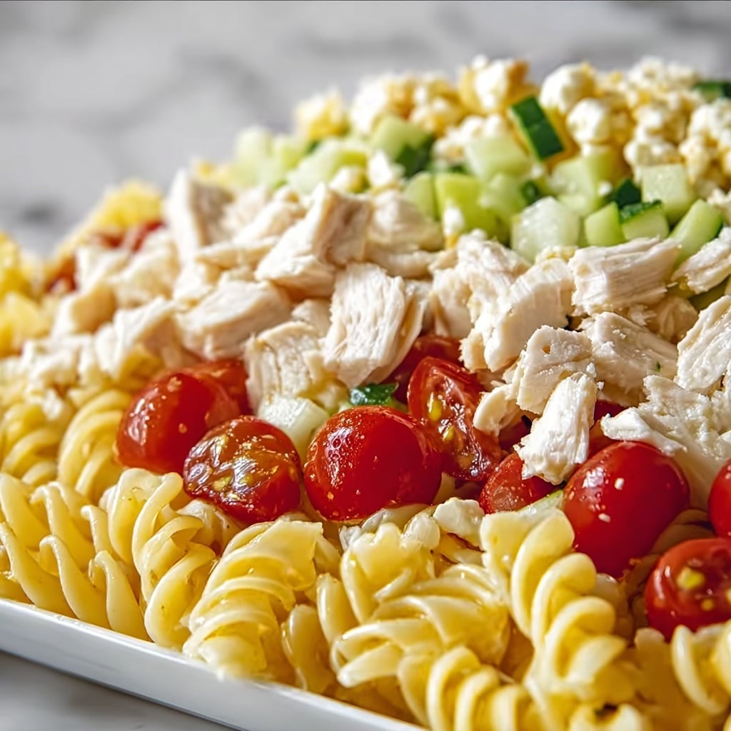 Savory Chicken Club Pasta Salad: Your Summer Flavor Fix Recipe