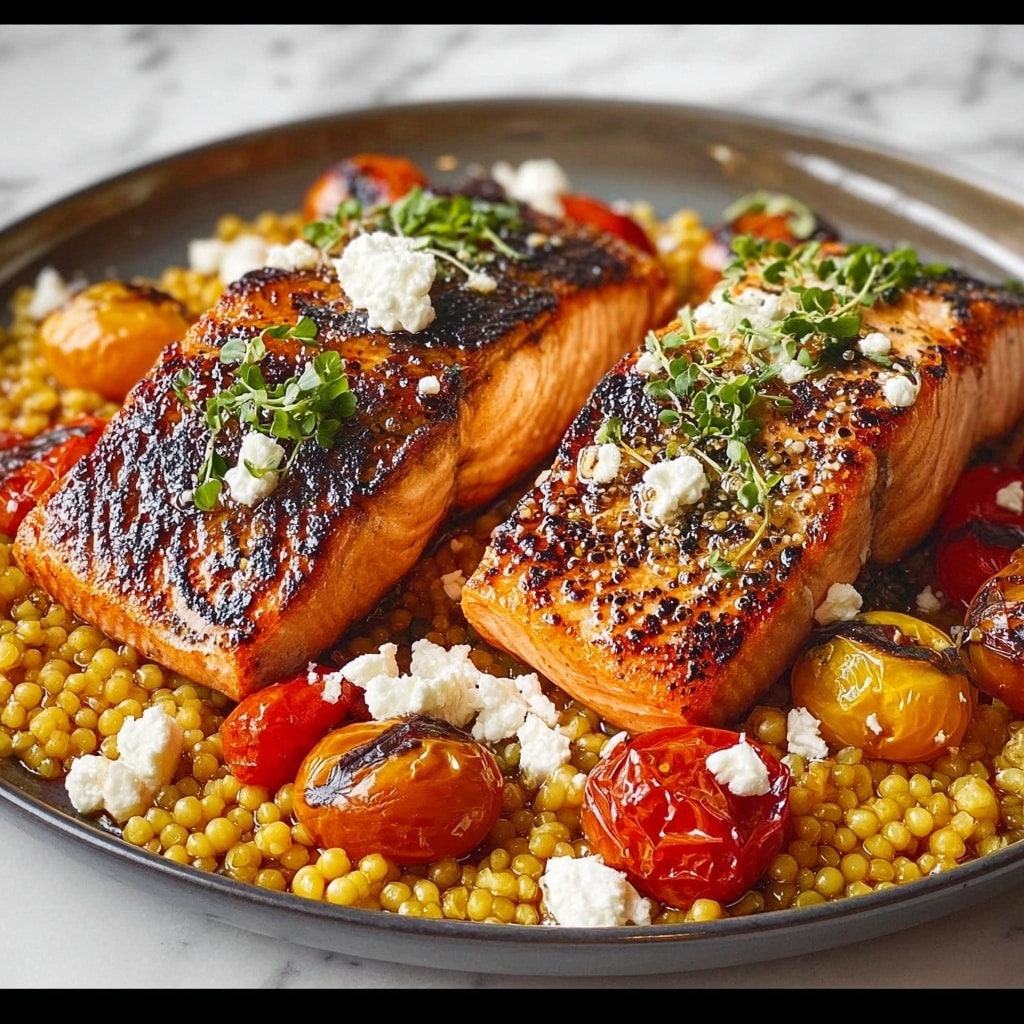 30-Minute Mediterranean Salmon in One-Pan Bliss Recipe