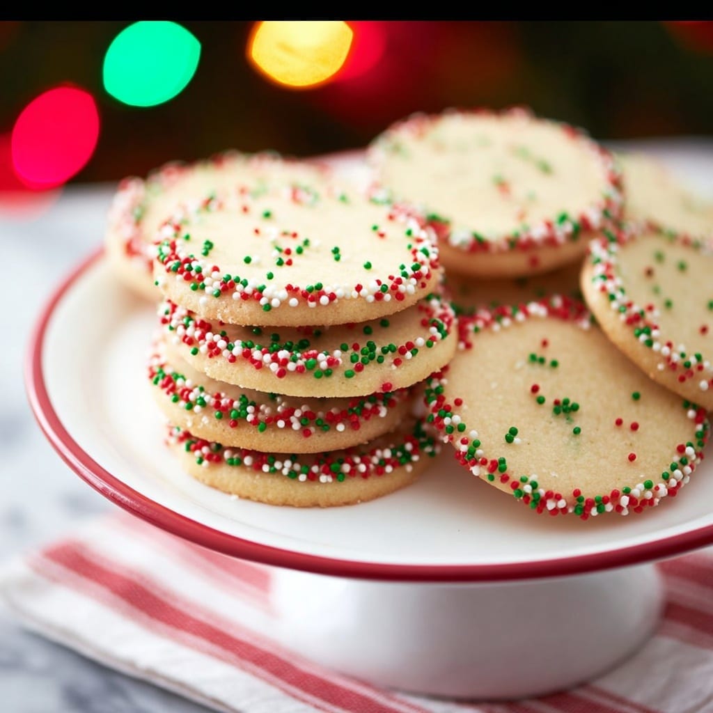 Slice and Bake Sprinkles Cookies Recipe - Recipe Image