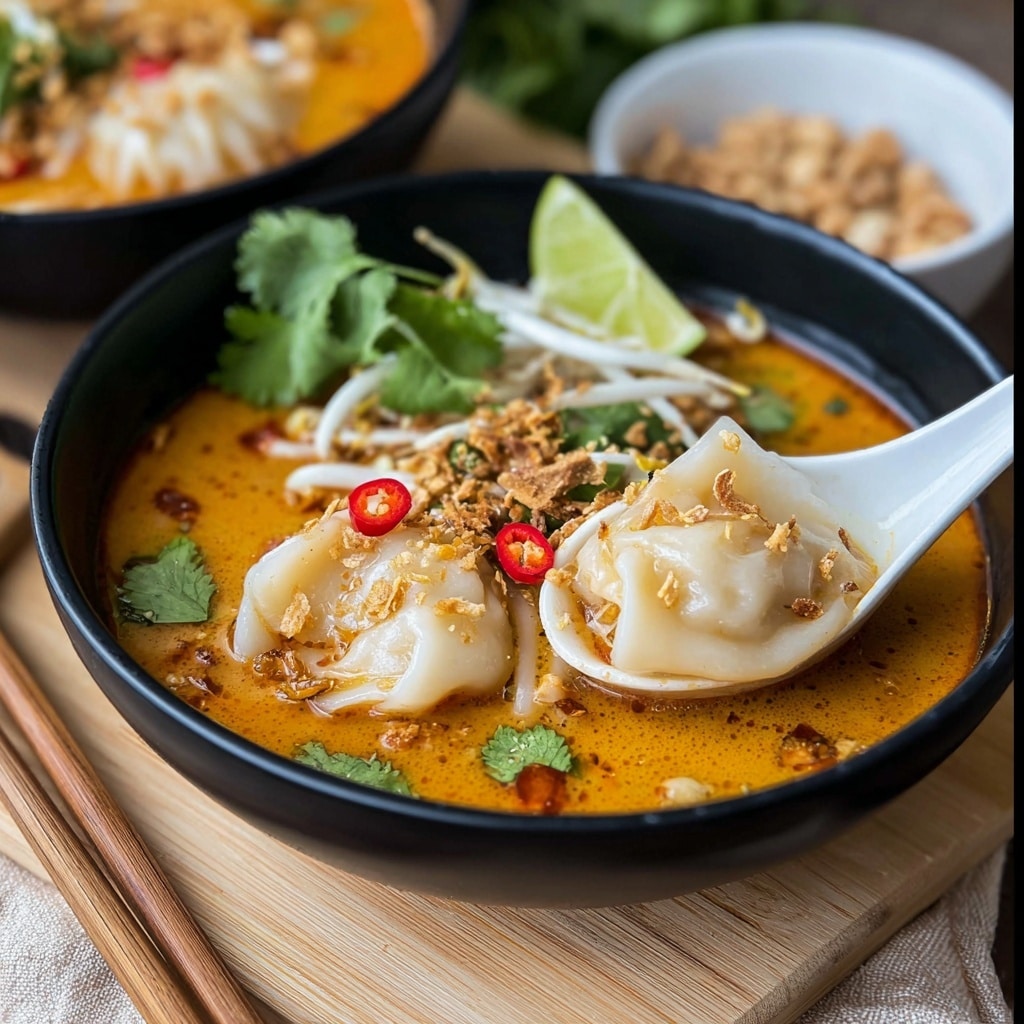 Quick Dumpling Laksa Recipe