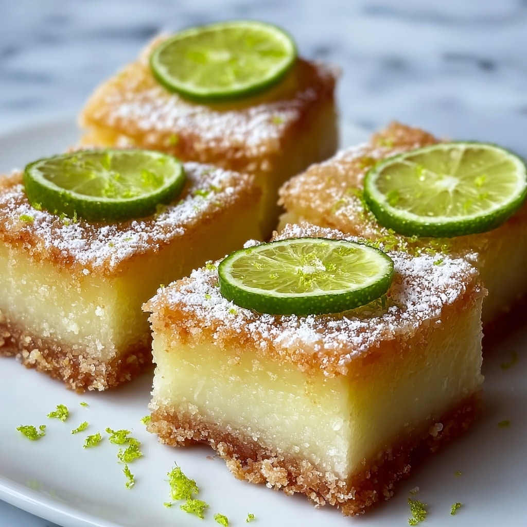 Key Lime Bars Recipe - Recipe Image