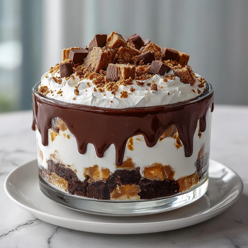 Chocolate Toffee Trifle Recipe - Recipe Image