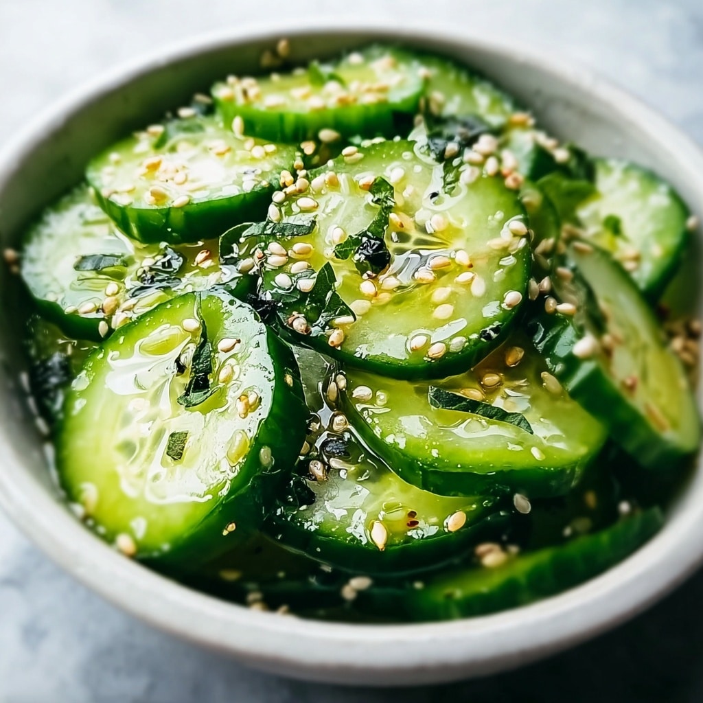 Honey Lime Cucumber Salad Recipe - Recipe Image