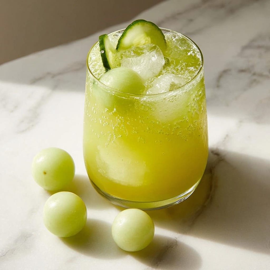 Sour Melon Spritzer Recipe - Recipe Image