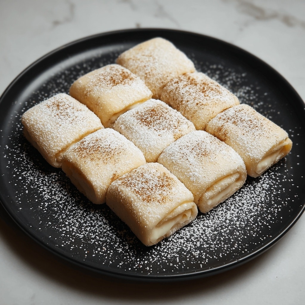 Banana Mochi Rolls Recipe - Recipe Image