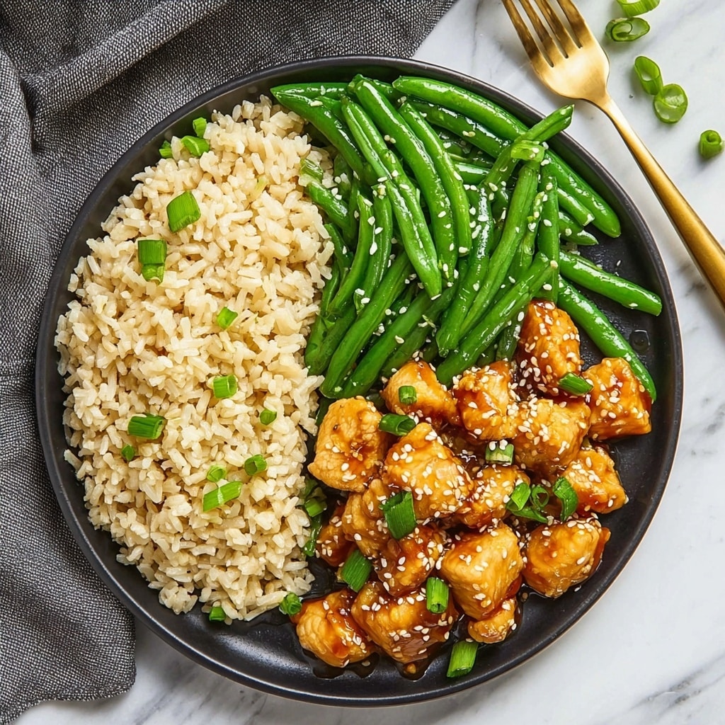 Chicken Green Bean Stir Fry Recipe - Recipe Image