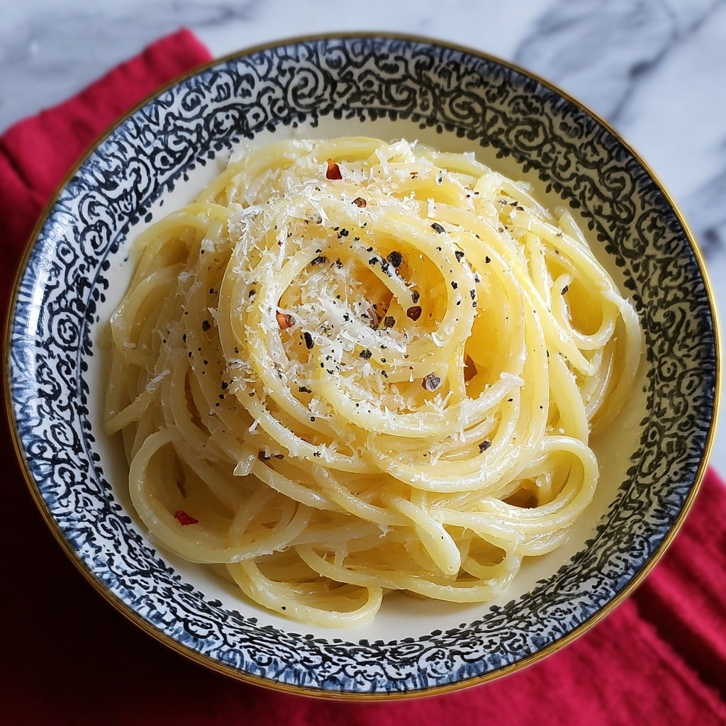 Spaghetti Cacio e Pepe Recipe - Recipe Image