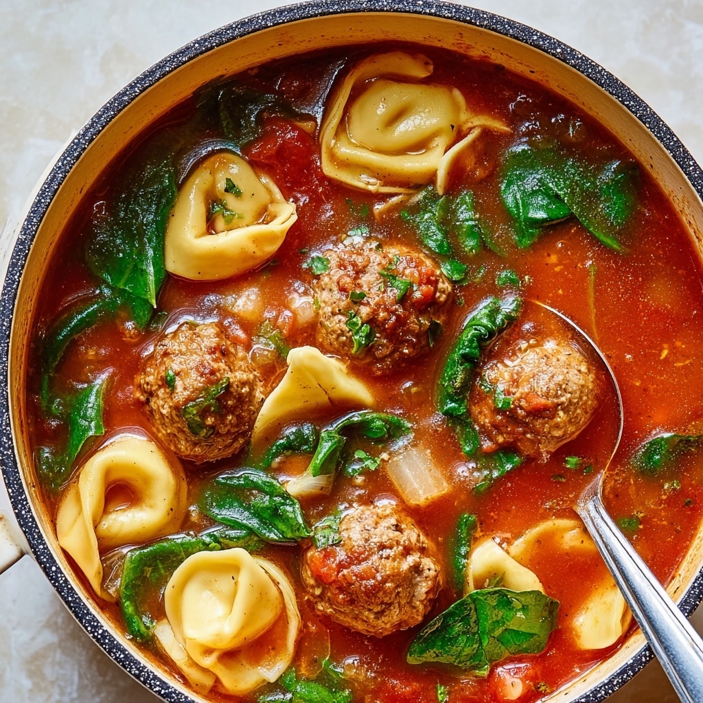 Meatball and Tortellini Soup Recipe - Recipe Image