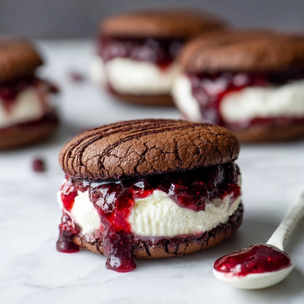 Black Forest Flourless Brownie Cookies Recipe - Recipe Image