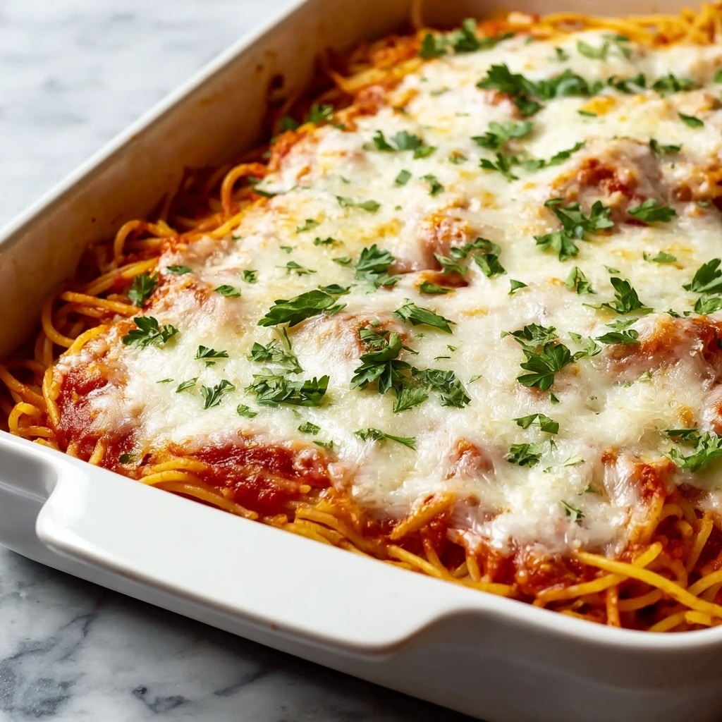 Baked Spaghetti with Cream Cheese Recipe - Recipe Image
