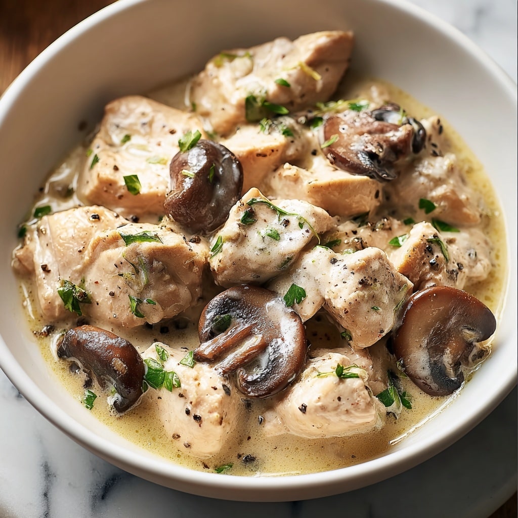 Chicken Mushroom Stroganoff Recipe - Recipe Image