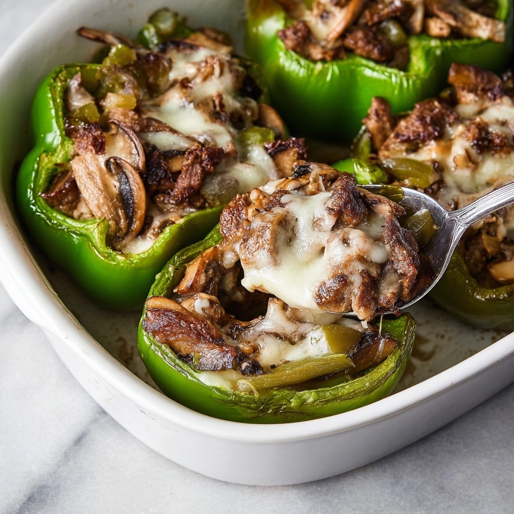 Philly Cheesesteak Bell Pepper Bites Recipe - Recipe Image
