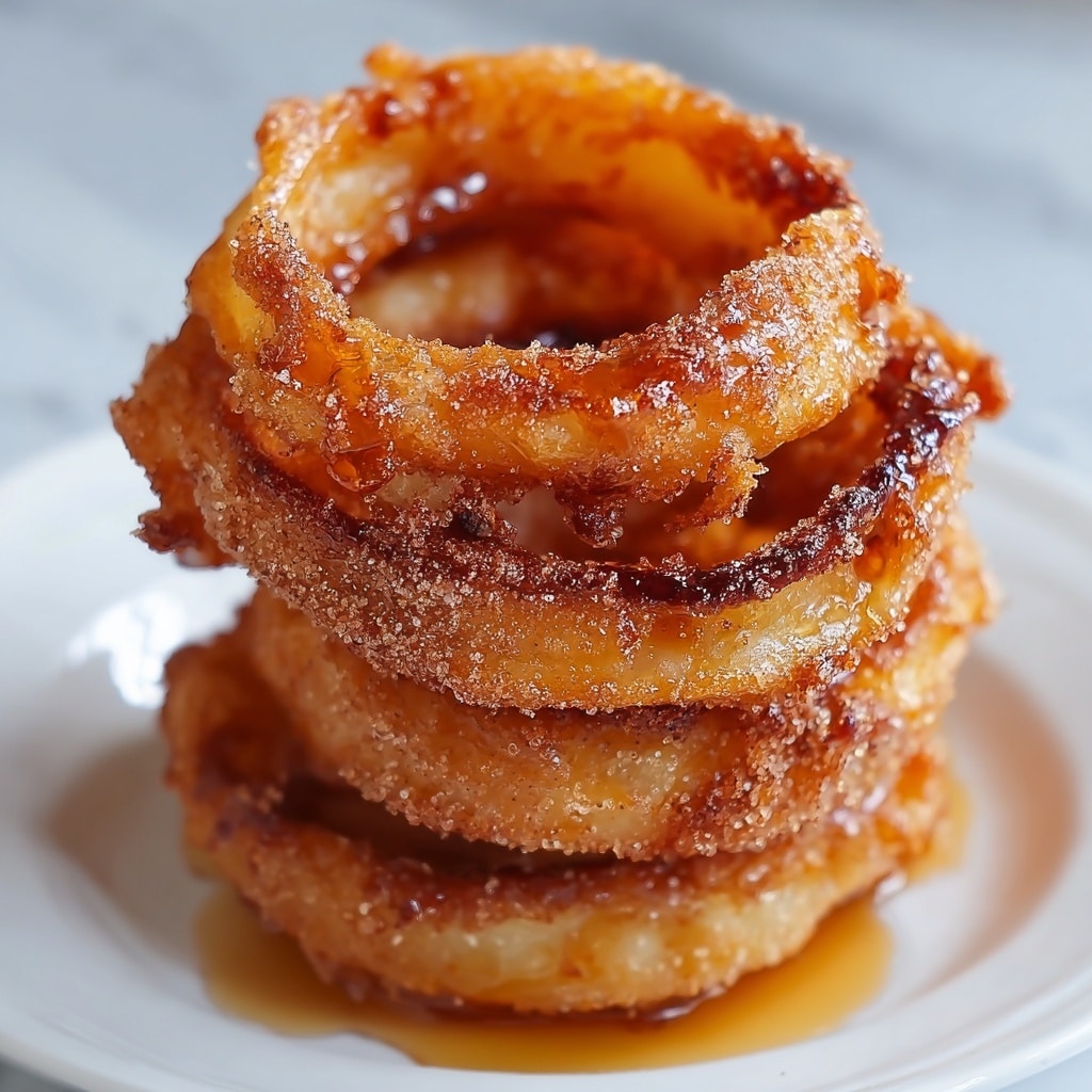 Fried Cinnamon Apple Rings Recipe - Recipe Image