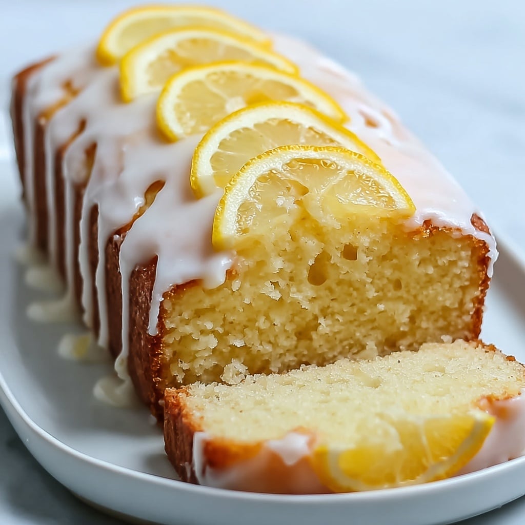 Lemon Pound Cake with Lemon Glaze Recipe - Recipe Image