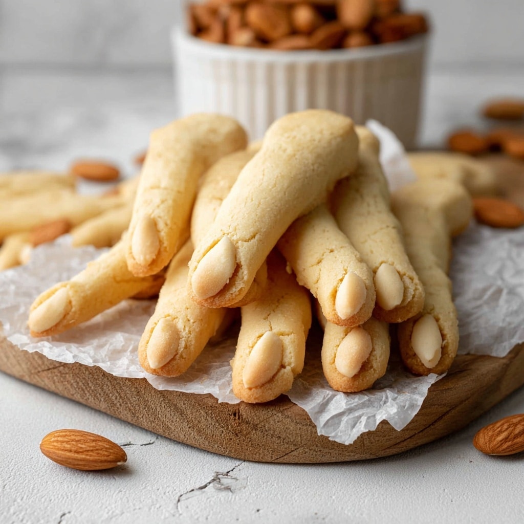 Witches Fingers Cookies Recipe - Recipe Image