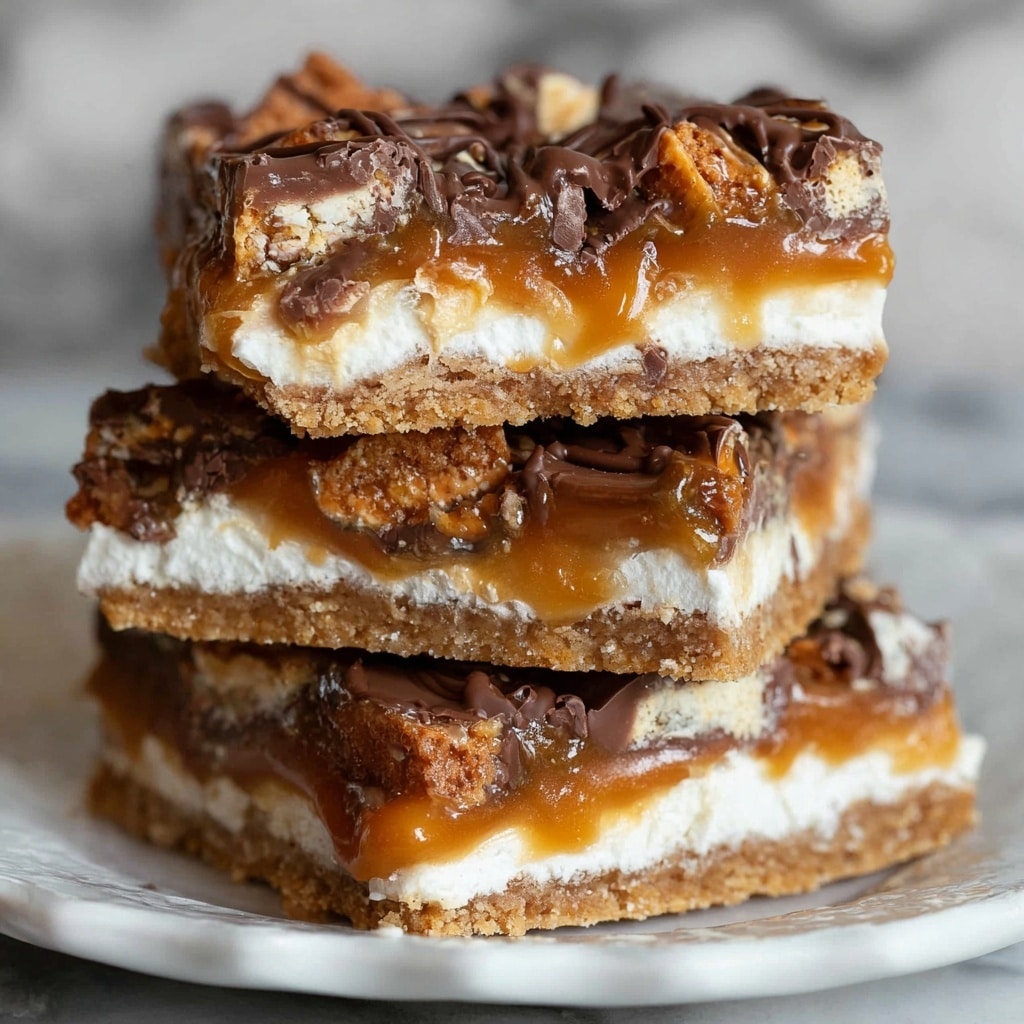 Butterfinger Caramel Bars Recipe - Recipe Image